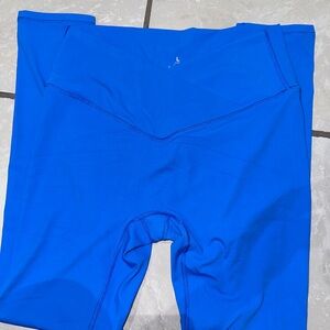 Diosa Embrace Legging Sz L Sapphire color